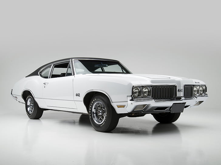 1970, 442, 4477, classic, coupe, muscle, oldsmobile, sports
