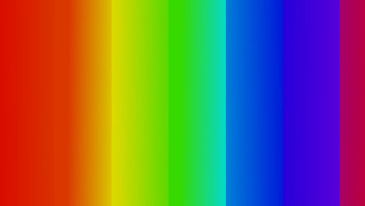 rainbows, solid color, multi colored, abstract, backgrounds, HD wallpaper