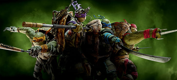 Teenage Mutant Ninja Turtles, tmnt photo, Raphael, Michelangelo, HD wallpaper