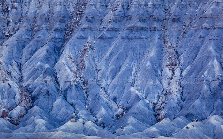Death Valley-MAC OS X Mavericks HD Desktop Wallpap.., snow mountain illustration, HD wallpaper