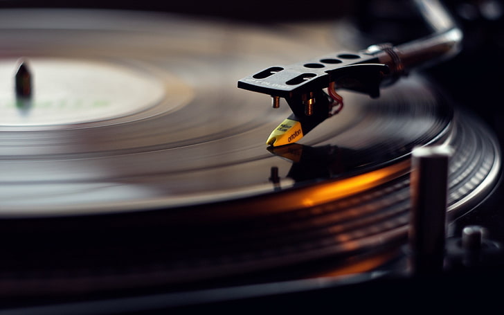 Wallpaper Phonograph Record, Phonograph, Gramophone Record, Electronics, Record  Player, Background - Download Free Image