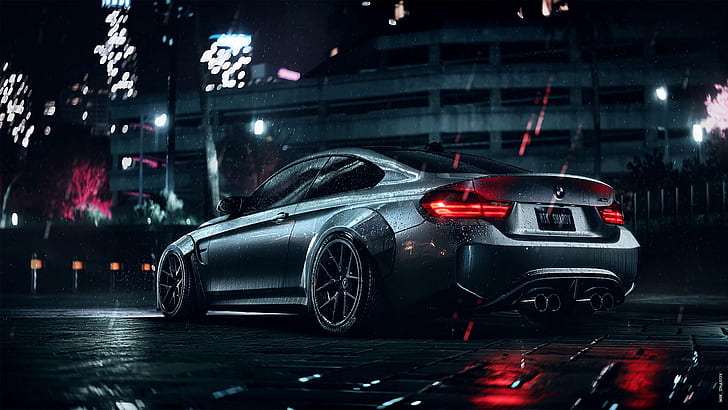 Need for Speed, Video Game Art, video games, games art, night
