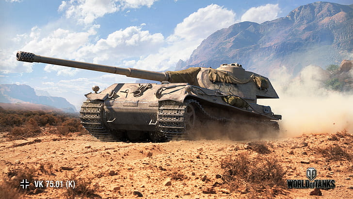 WoT, World of Tanks, Wargaming, VK 75.01 (K) HD wallpaper