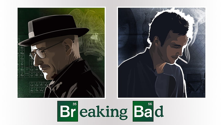 Breaking Bad TV series, Heisenberg, Walter White, Aaron Paul