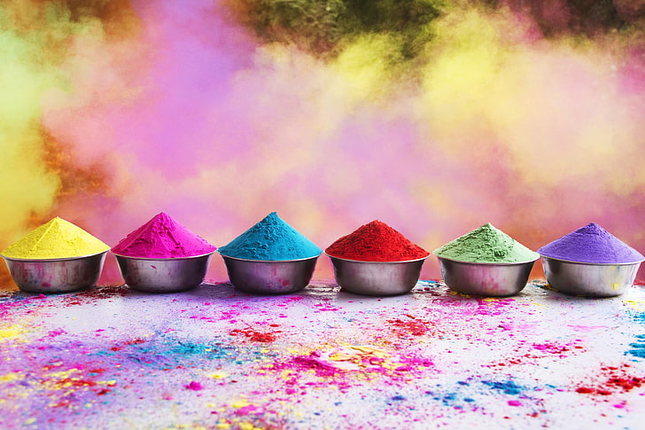 color, colours, festival, hindu, holi, holiday, india, spring