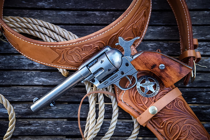 weapons, Revolver, Colt 45, HD wallpaper