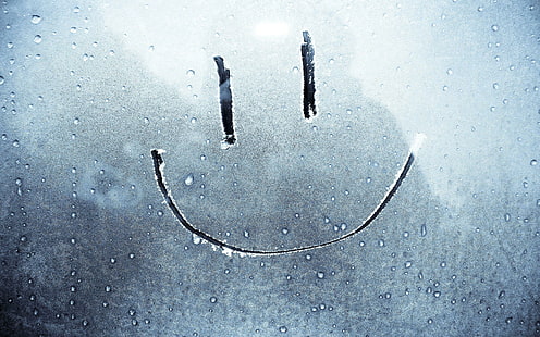 HD wallpaper: Smiley on Window, funny | Wallpaper Flare