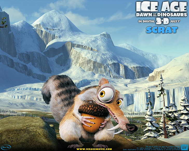 Of ice dinosaurs dawn age the Ice Age: