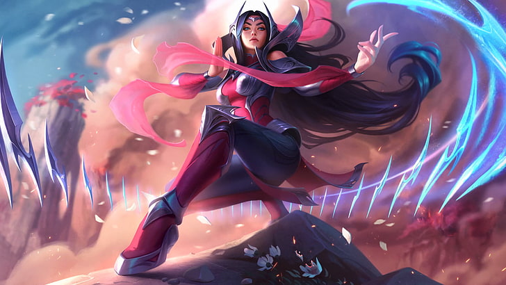 League of Legends, Irelia, young adult, lifestyles, young women, HD wallpaper