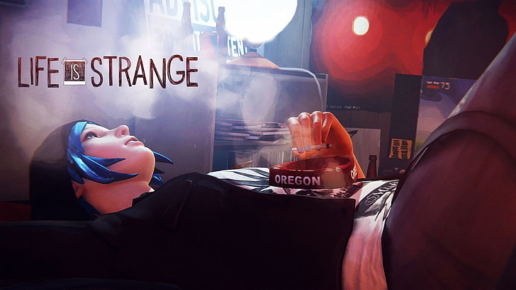 Life Strange animated cover, Life Is Strange, Chloe Price, one person