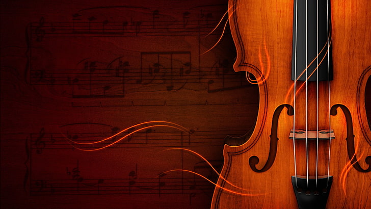 musical instrument, string instrument, violin family, viola, HD wallpaper