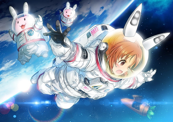 Anime and smash222 in spacesuit by Hashimfawad on DeviantArt