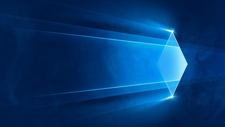 square blue lights wallpaper, The Sims, Windows 10, technology HD wallpaper