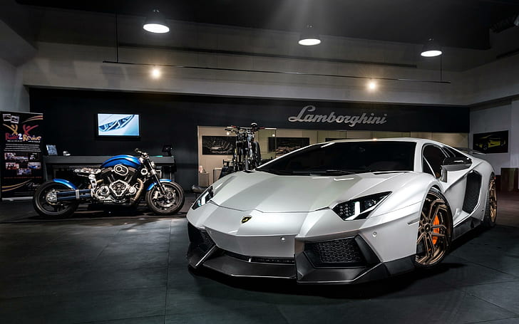 2014 Lamborghini Aventador Novitec Torado, HD wallpaper