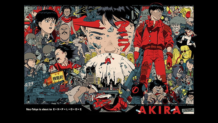 HD wallpaper: akira movies anime manga fan art black background Anime Akira  HD Art | Wallpaper Flare