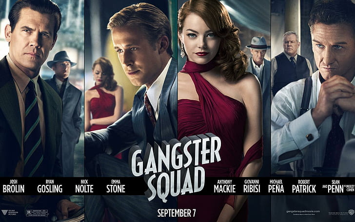 Gangster Squad 2013 Movie, movies, HD wallpaper