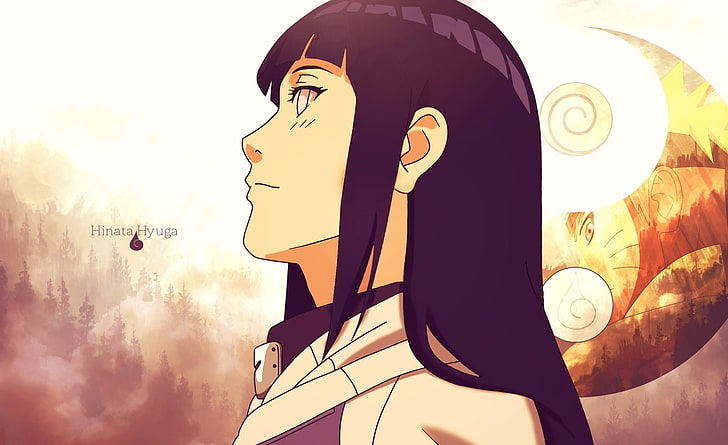 Hinata Hyuga, Naruto Hinata Hyuga digital wallpaper, Artistic