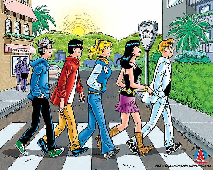 Comics, Archie, Archie Andrews, Betty Cooper, Jughead Jones