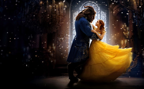 HD wallpaper: Beauty And The Beast Love 4K, Beauty and The Beast, Movies, Hollywood  Movies | Wallpaper Flare