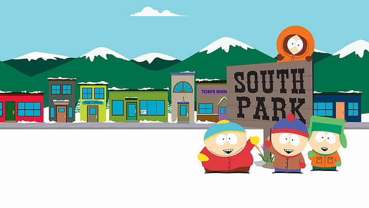 South Park, Eric Cartman, Kenny McCormick, Kyle Broflovski, HD wallpaper