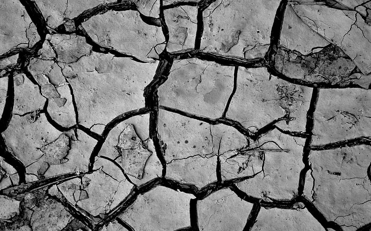 broken surface wallpaper, nature, earth, crack, break, macro