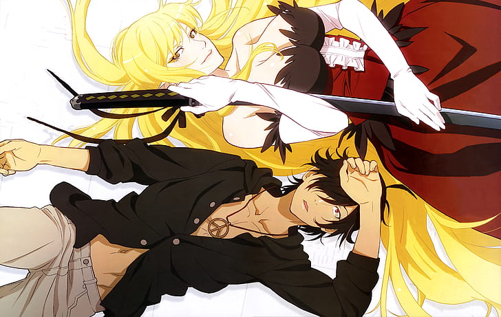 Anime, Monogatari (Series), Kiss-shot Acerola-orion Heart-under-blade, HD wallpaper