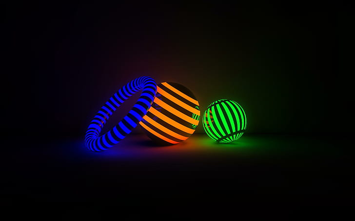 4D, Sphere, Glow, Loop