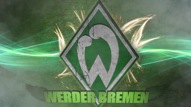Soccer, SV Werder Bremen, Emblem, Logo, HD wallpaper