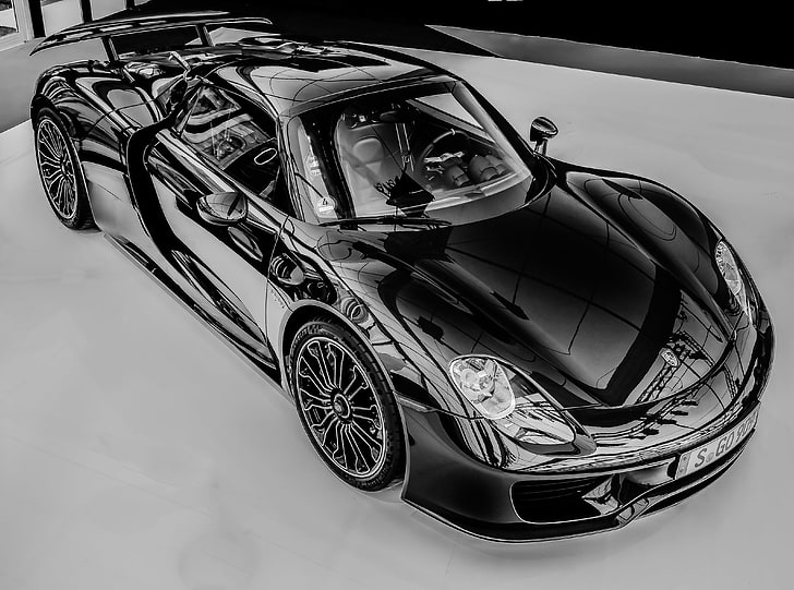 Most Beautiful Cars In The World   Black And..., black Porsche Carrera coupe, HD wallpaper