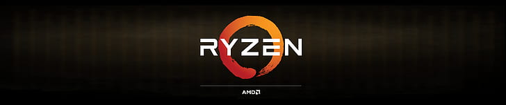 AMD, RYZEN, circle, simple background, HD wallpaper