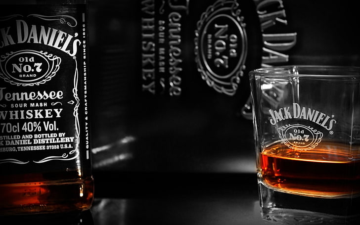 Products, Jack Daniels, whiskey, scotch Whisky, bourbon Whisky, HD wallpaper