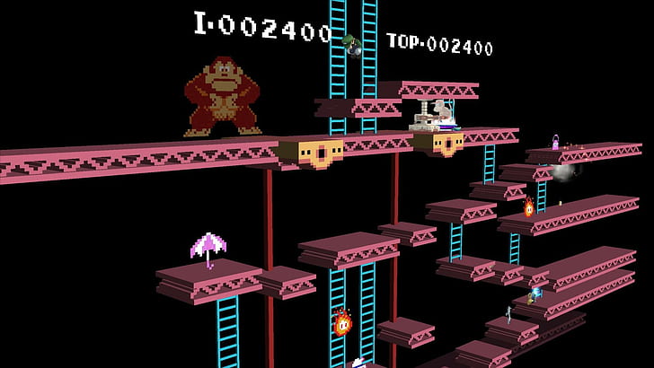 Donkey Kong, nintendo entertainment system donkey kong game, games