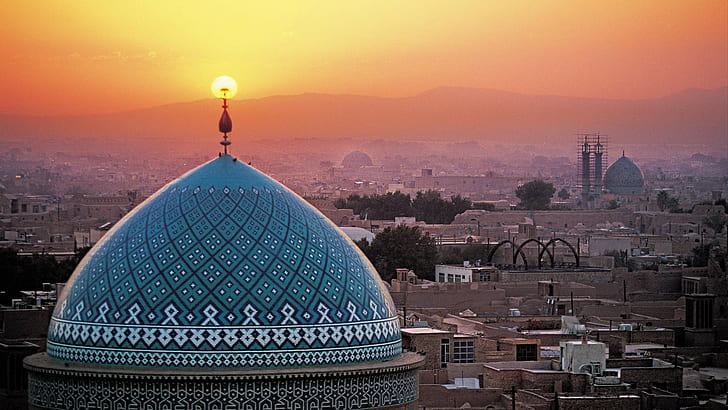 islam iran sunset islamic architecture mosque