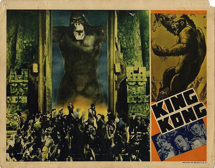 HD wallpaper: Movie, King Kong (1933) | Wallpaper Flare