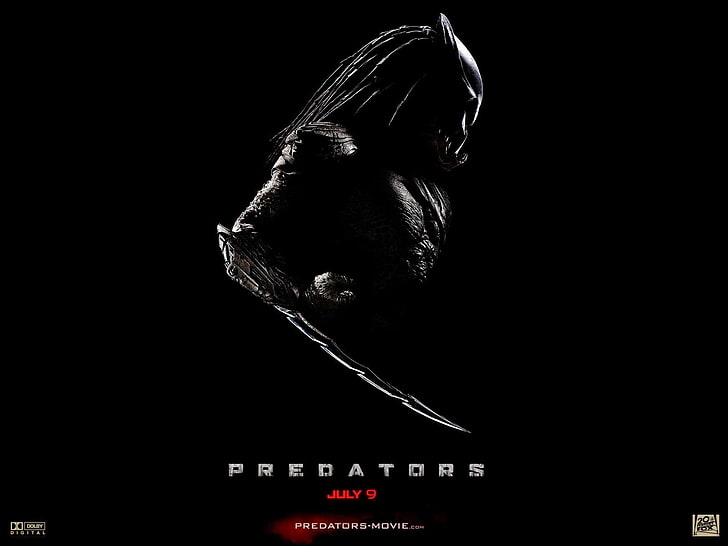 Predator movie poster, Predator (movie), studio shot, indoors, HD wallpaper