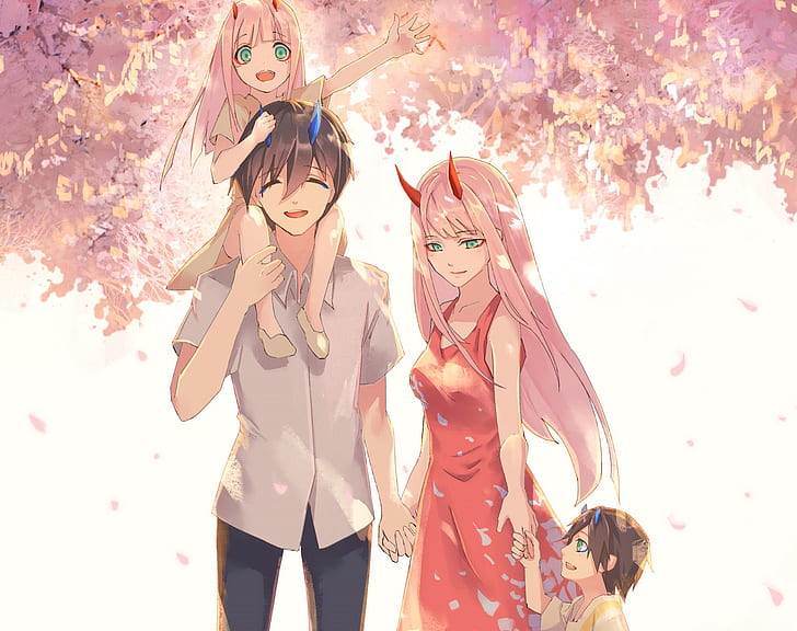 Mobile wallpaper: Anime, Darling In The Franxx, Zero Two (Darling In The  Franxx), Hiro (Darling In The Franxx), 1310312 download the picture for  free.