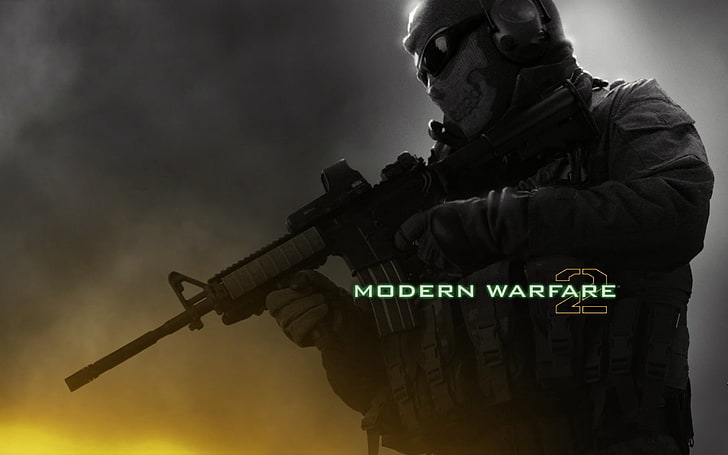 Modern Warfare 2 poster, call of duty modern warfare 2, soldier