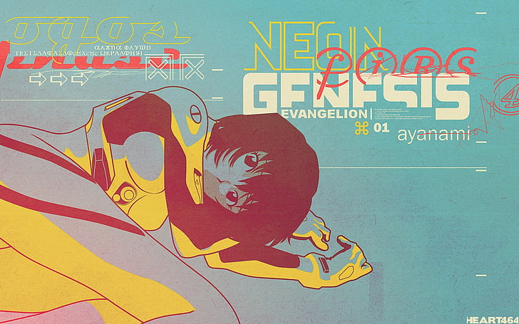 anime, Neon Genesis Evangelion, Ayanami Rei, communication, HD wallpaper