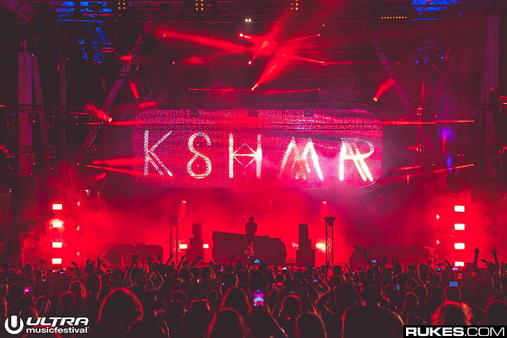 Crowds, KSHMR, Lights, music, photography, Rukes.com, stages
