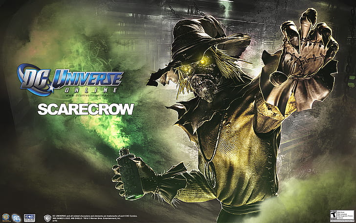 Video Game, DC Universe Online, Scarecrow (Batman), HD wallpaper