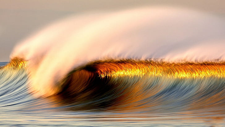ripples, waves, water, HD wallpaper