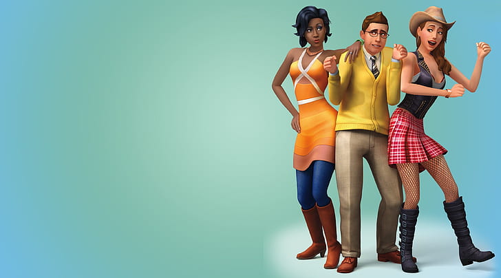 the sims 4 get to work 4k  hd pack, HD wallpaper