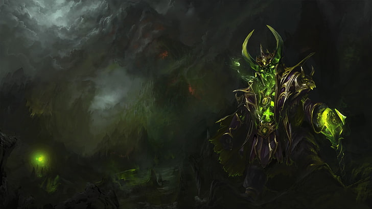 Pugna from Dota 2, plant, growth, green color, nature, no people, HD wallpaper