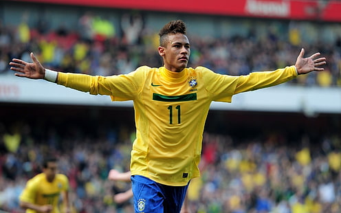 HD wallpaper: untitled, Neymar, Nike, mercurial, footballers, soccer, Team Brazil - Wallpaper Flare