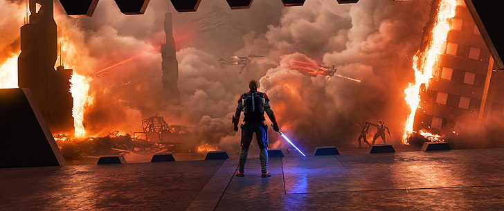 Hd Wallpaper Star Wars Obi Wan Kenobi Clone Wars Siege Of Mandalore Wallpaper Flare