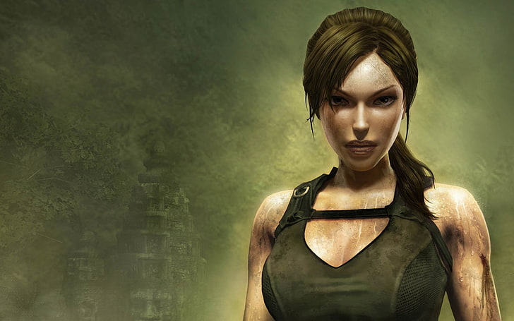 HD wallpaper: Tomb Raider, Tomb Raider: Underworld, Lara Croft, concept art  | Wallpaper Flare