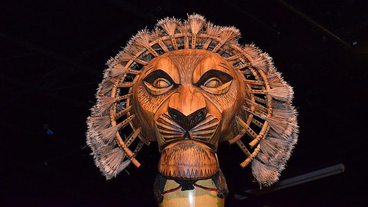 Photography, Mask, Mufasa (The Lion King), Musical, HD wallpaper