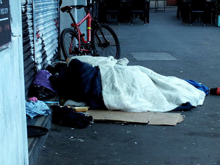 homeless, human, johny rebel photography, manchester, poor, HD wallpaper