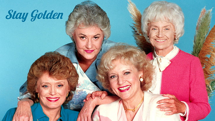 The Golden Girls Cast HD, grandma, ladies, women, young