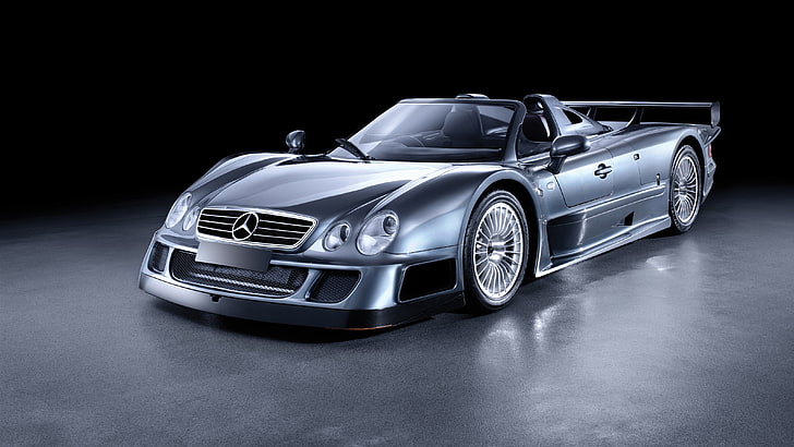 Roadster, Mercedes-Benz, 2006, GTR, supercar, AMG, CLK, Road Version, HD wallpaper